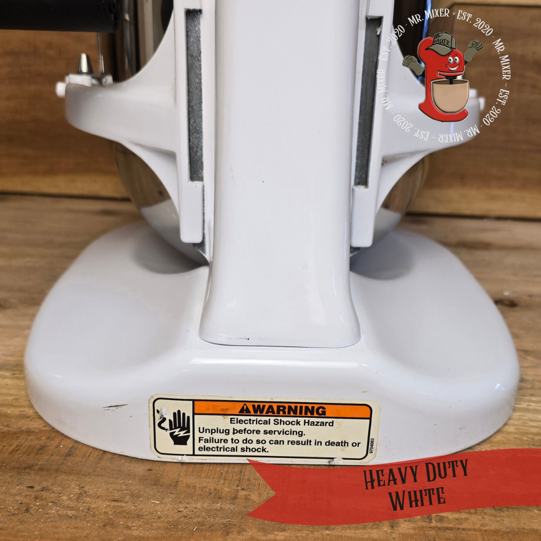 kitchen aid Heavy Duty Plus ホワイトミキサー KitchenAid K5SSWW Heavy Duty Series 5qt Stand Mixer - White